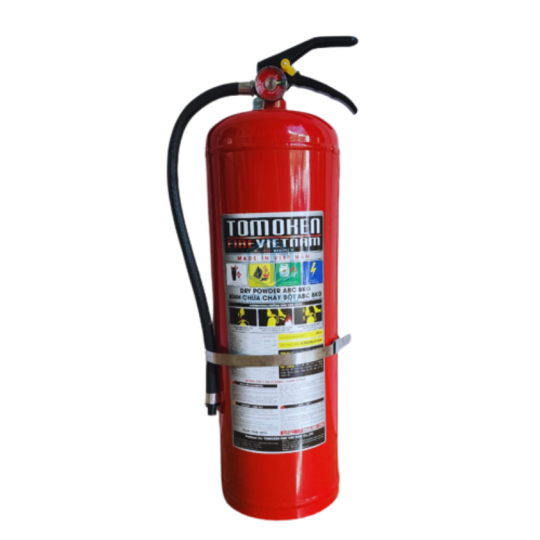 [CÓ TEM KIỂM ĐỊNH] BÌNH CHỮA CHÁY TOMOKEN - BỘT ABC 8KG SẢN XUẤT TẠI VIỆT NAM, ĐẠT TIÊU CHUẨN PCCC