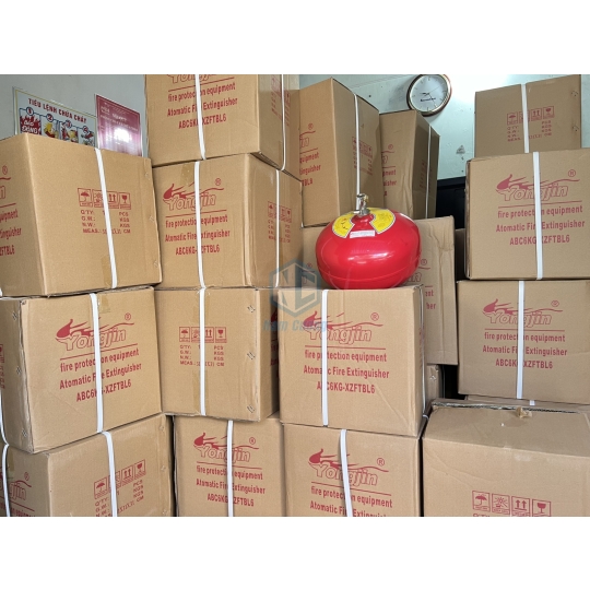Bình Cầu Chữa Cháy XFZTBL6 Bột ABC 6KG Nhập Khẩu Chính Hãng Yongjin