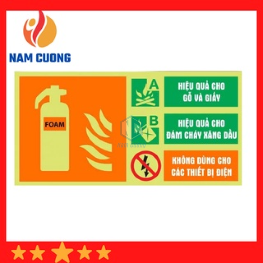 BÌNH CHỮA CHÁY DẠNG BỌT FOAM 9 LÍT