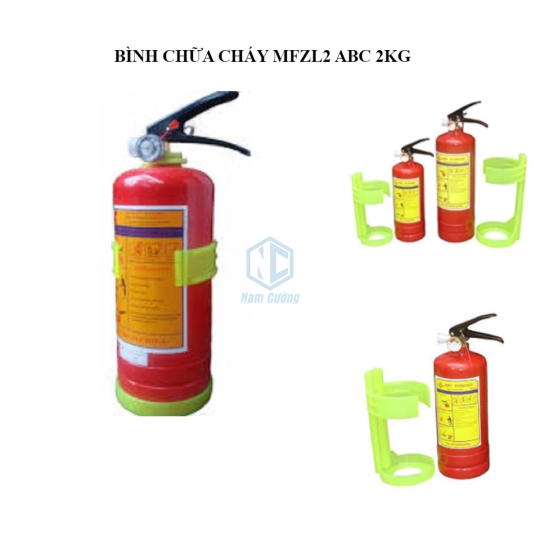 Bình Chữa Cháy Bột ABC 2kg Nhập Khẩu Chính Hãng–MFZL2