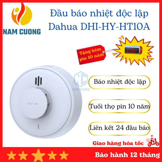 Đầu báo nhiệt độc lập Dahua DHI - HY - HT10A