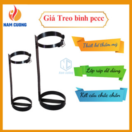 Giá Treo Bình Chữa Cháy 3kg - 4kg