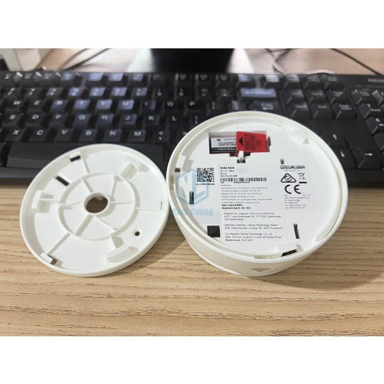 Đầu báo khói wifi Dahua DHI-HY-SA2FA kết nối với điện thoại